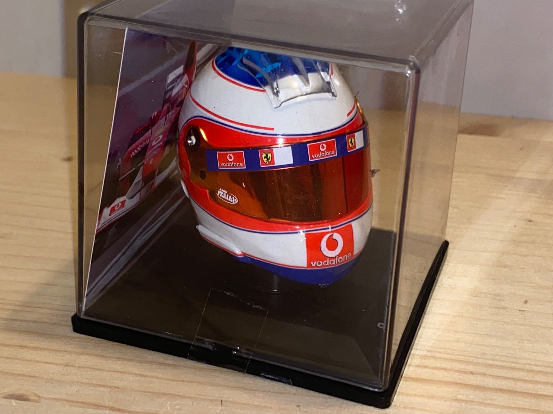 Ferrari Voitures modèles: Ferrari Helm 1/5 Rubens Barrichello 2003 – Neuf (Voir description) à Wohlen AG par PrivatSammlung 2