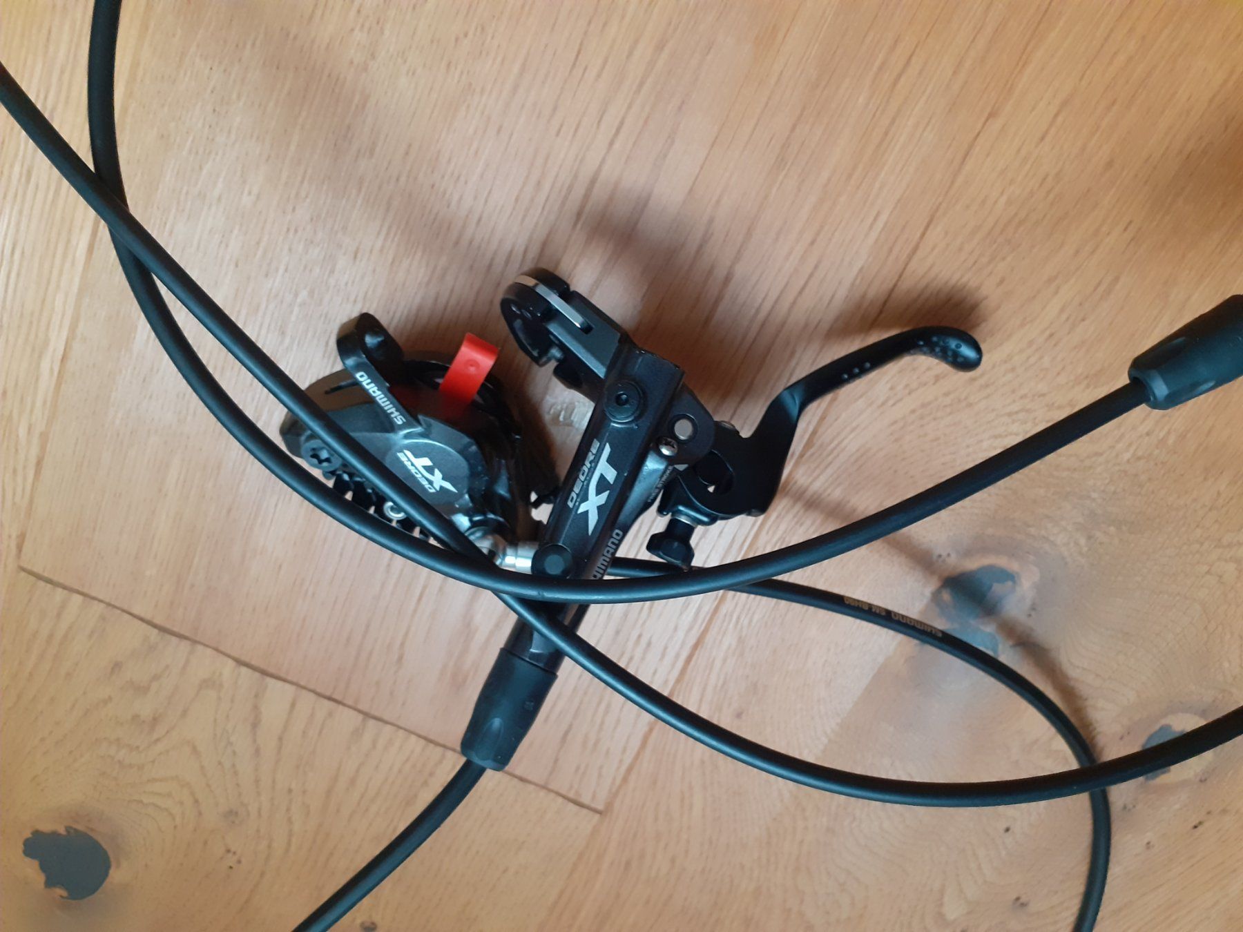 Shimano Pezzi di ricambio: ShimanoXT Scheibenbremsset vorne/hinten, ohne Bremsbeläge – Usato da Cazis venduto da Lucio05 8