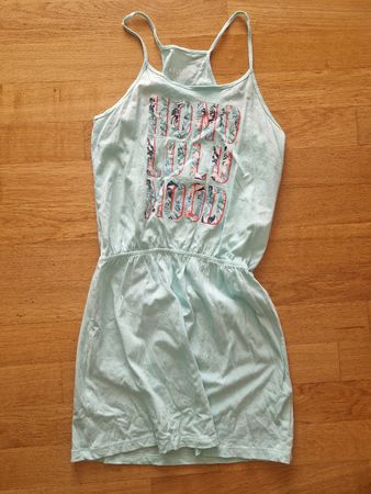 Robe d'été légère mint pour fille Punkidz, motif tropical 🍍