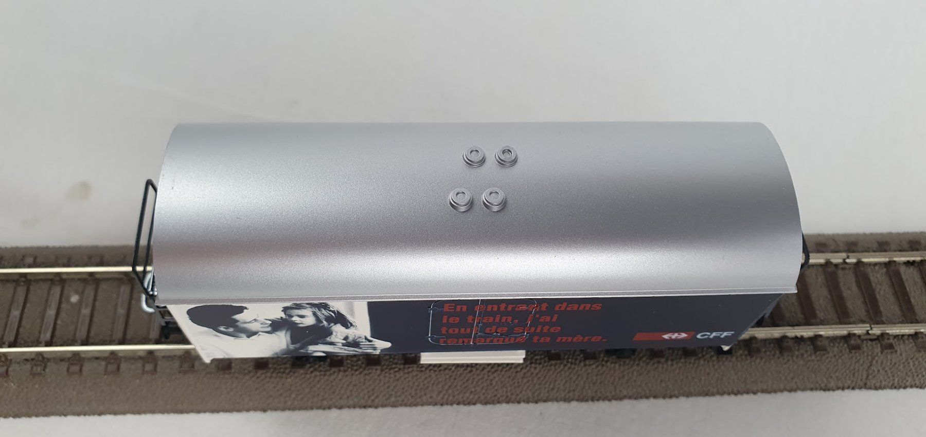 Märklin Modellini di ferrovie: Märklin 4415 SBB Webewagen "Deine Mutter" selten angeboten – Usato da Seon venduto da voAllBah 2