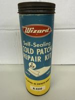 Ancienne boîte à rustines en carton Wizard USA 🇺🇸