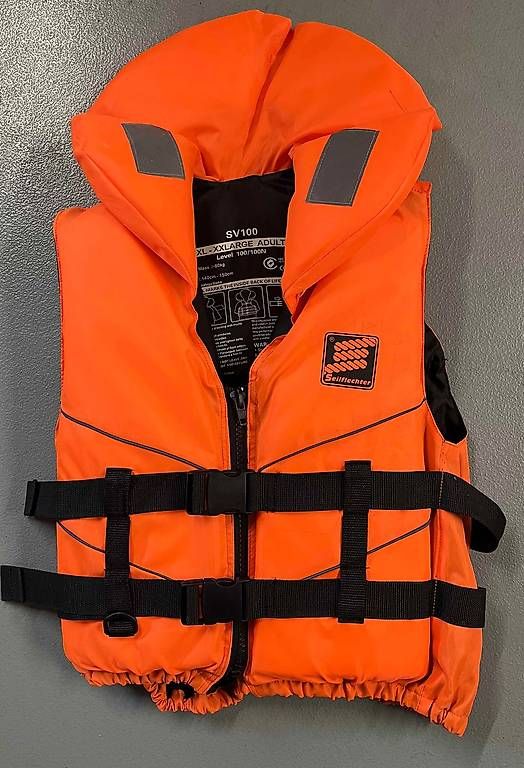 Schwimmwesten: Rettungsweste Tornado ab 60kg mit100N Auftrieb – Neu (gemäss Beschreibung) aus Hausen AG von Nasdaq0