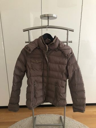 Braune Jacke