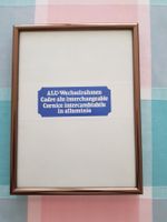 Bilderrahmen ALU-Wechselrahmen Swissvario braun 20x30cm neu