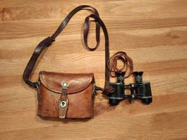 Carl Zeiss Jena 8x30 Feldstecher um 1910-13 Original Tasche