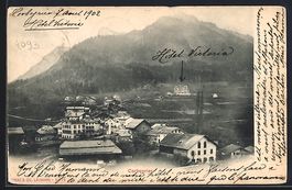 AK Corbeyrier, Teilansicht mit Bergen