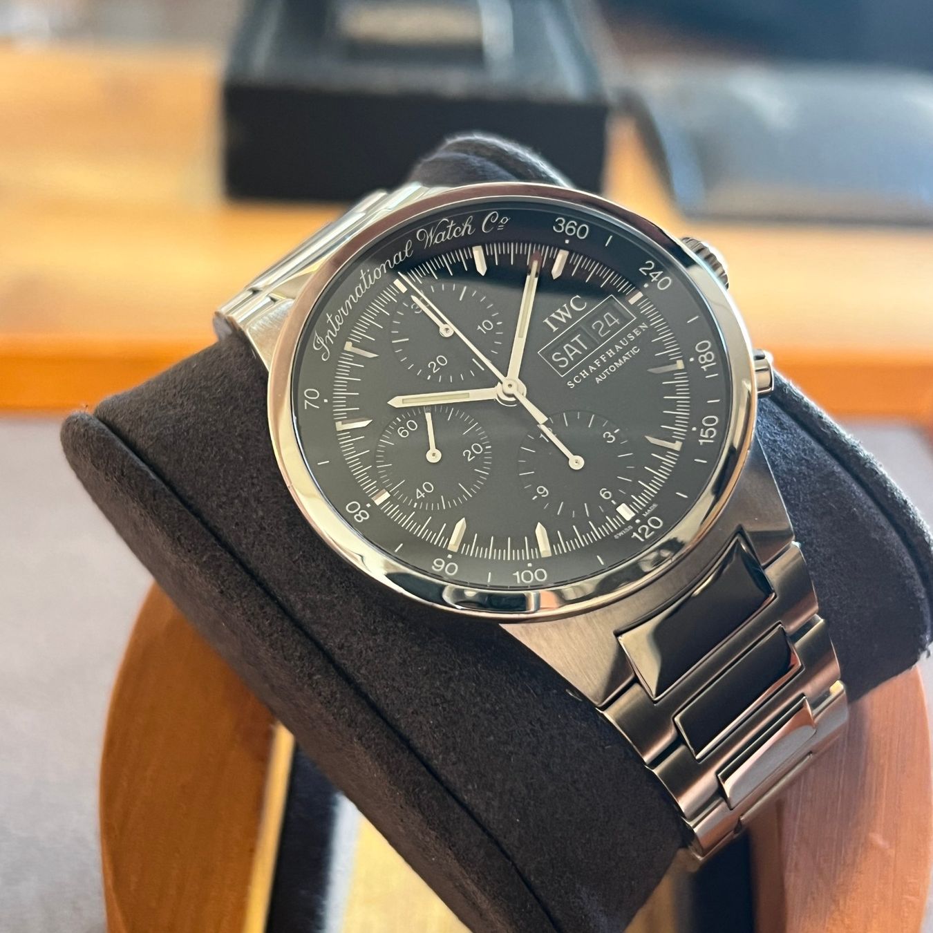 IWC Montres: FLASH SALE IWC GST Chronograph Automatic Full Set IW370708 – D'occasion à Carouge GE par Watchaser 7