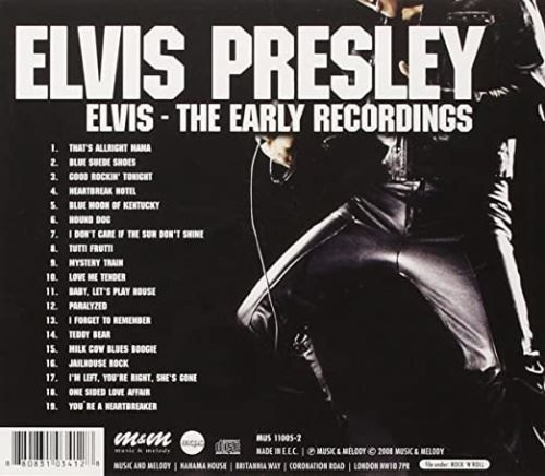 CDs: CD Elvis Presley - The Early Recordings – Neu und originalverpackt aus Schalunen von schwabspielautomaten 1