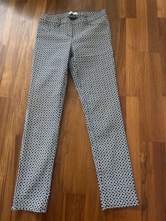 Peter Hahn Hose, schwarz-weiss, Grösse 38, Top Zustand