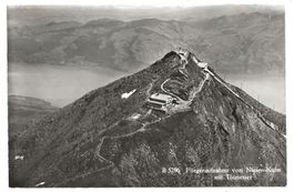 Hotel Niesen-Kulm BE Thunersee - Flugaufnahme - Foto-AK 1949