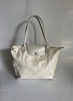 Longchamp Le Pliage Leder mit langen Henkeln