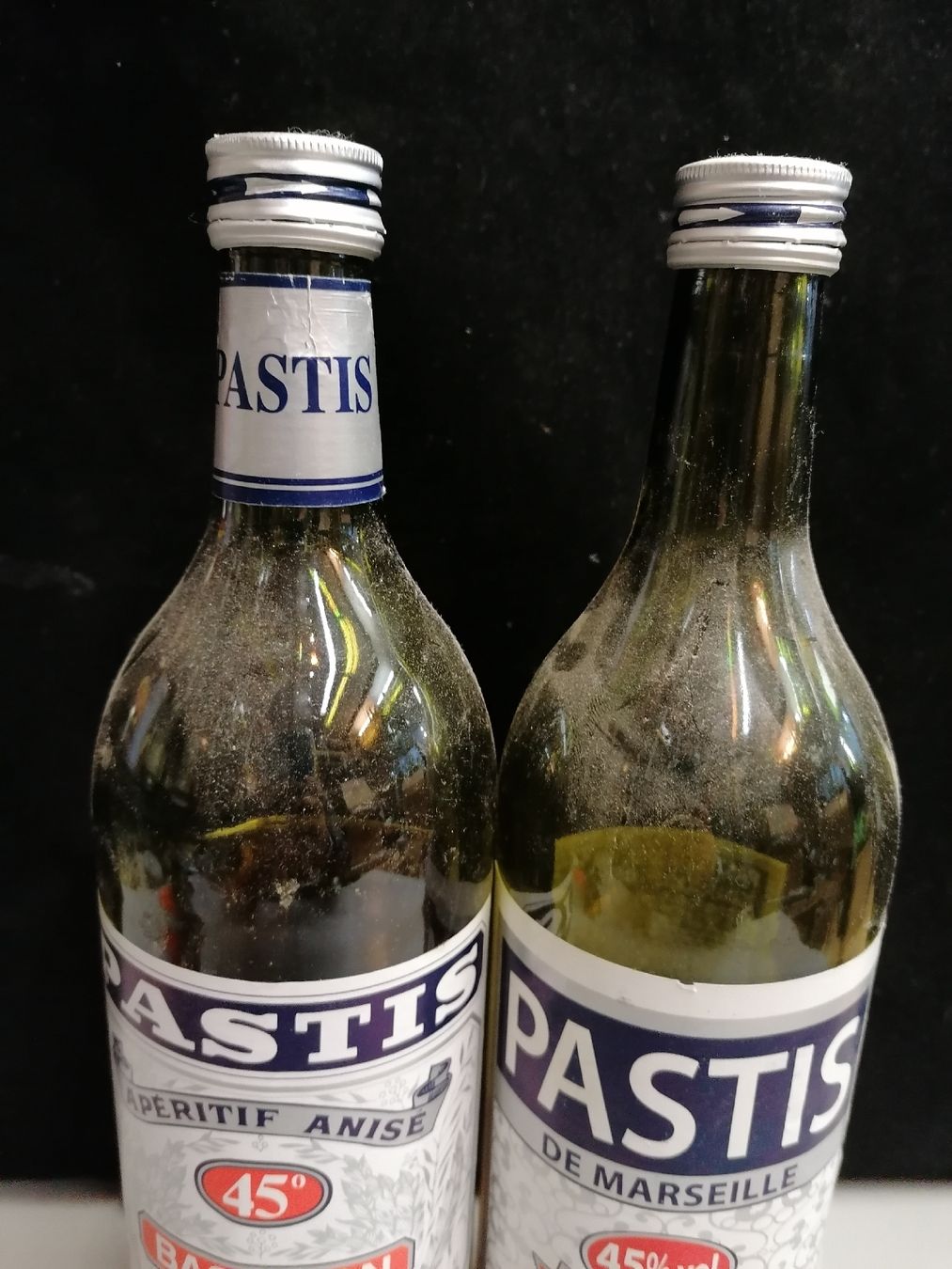 Bevande alcoliche: 2 BOUTEILLES ENTAMÉ PASTIS – Usato da Genève venduto da Leboucheoreilles 1
