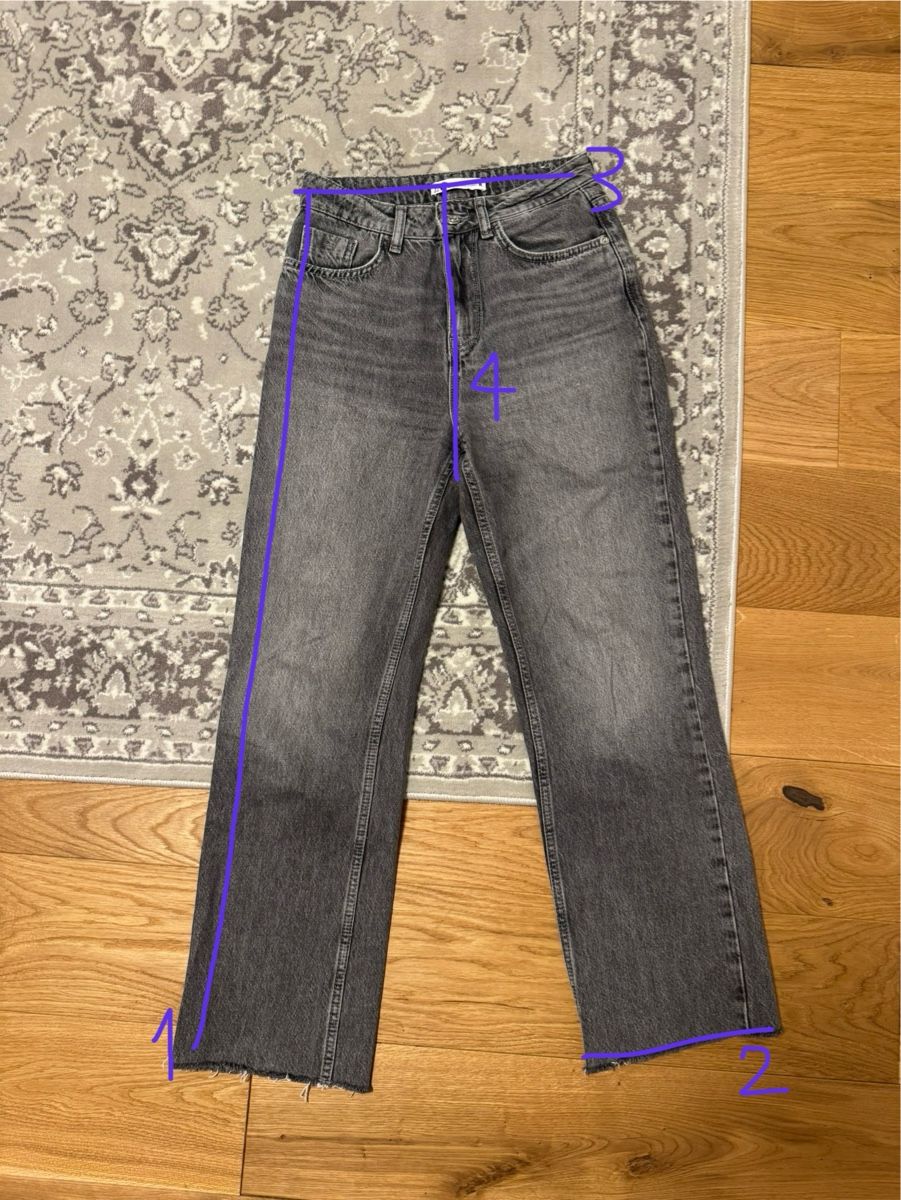 Zara Jeans: Zara Jeans grau/ schwarz – Usato da Schaan venduto da kri_tsw8 2