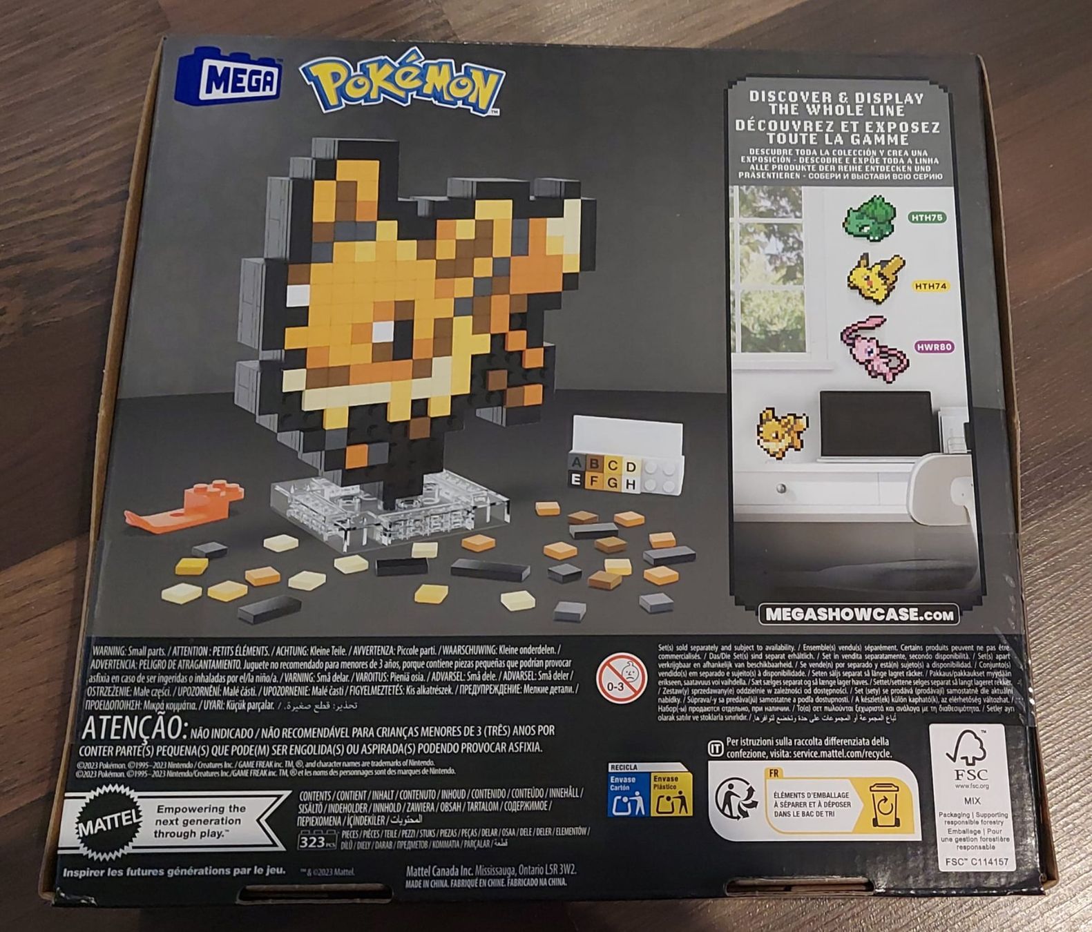 Mega Kit di costruzioni: Mega: Pixel Art Eevee Set (set 323) - no lego – Nuovo e nell'imballaggio originale da Giubiasco venduto da Grungni 1