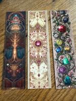 3x Lesezeichen-Buchzeichen-Spirit-Mystik-Symbol-Geist-Ruhe