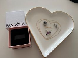 Pandora Charms - Rakete / Fledermaus-Herz
