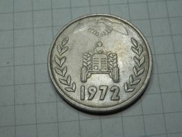 Algerien 1 Dinar, 1972 FAO - Landreform