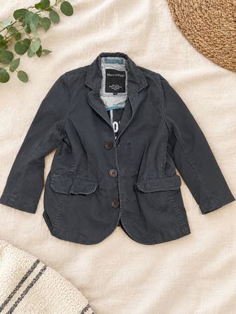 Marc O'Polo Kinder Blazer Gr 104 100% Baumwolle Used Look