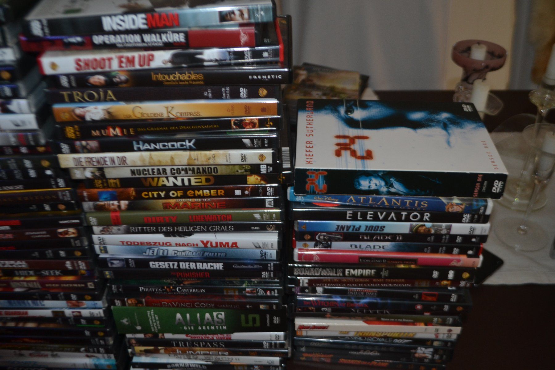 Alle DVDs: DVD Sammlung  (80St., 4 in Regio A Code, DVD) – Gebraucht aus Laupen ZH von chefdom 3