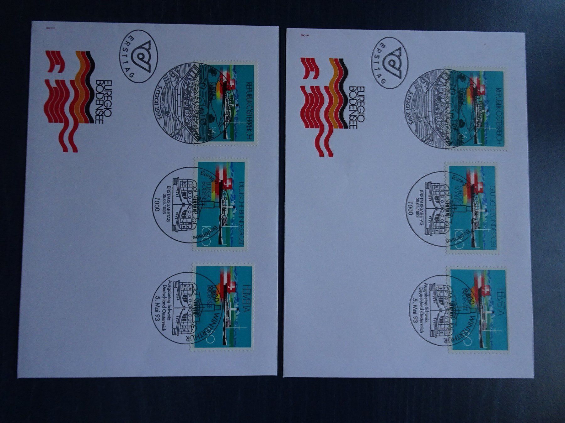 Tous les timbres: 1993 – Neuf (Voir description) à Aadorf par Chnorli-Furz