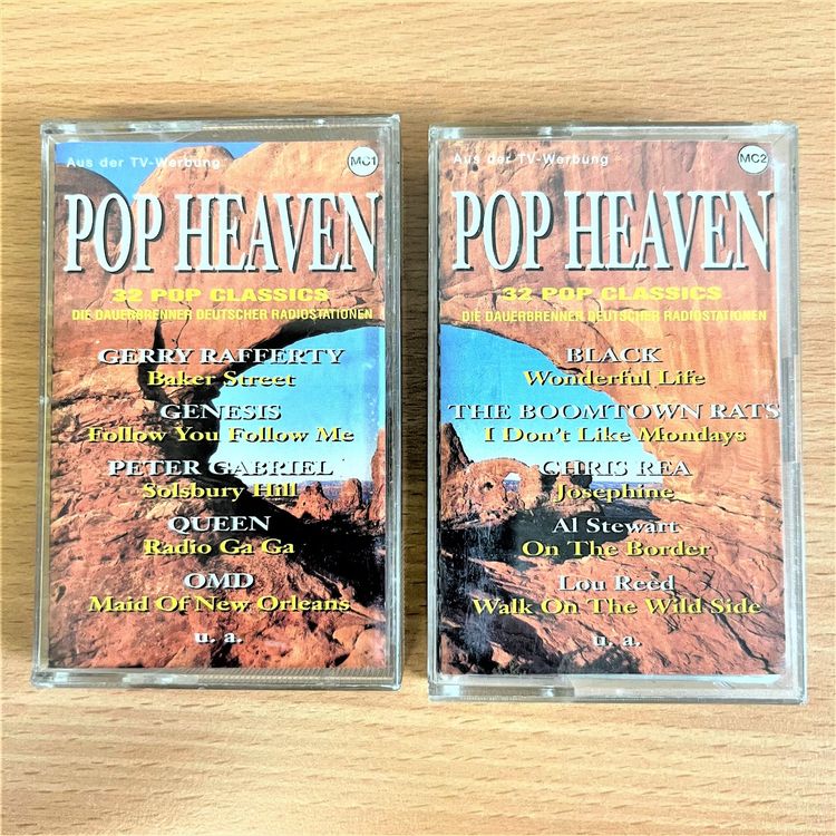 MC - Pop Heaven - 32 Pop Classics auf 2 MCs | Kaufen auf Ricardo