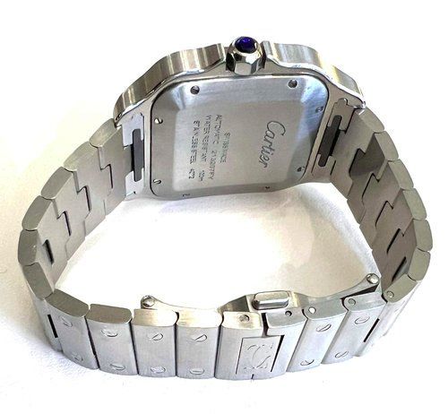 Cartier Orologi: Cartier Santos blue GM - WSSA0071 – Usato da Zürich venduto da juwelier-damken 1