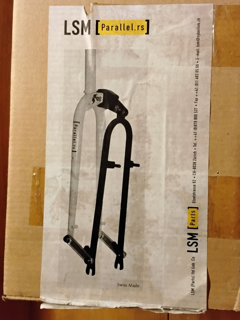 Ersatzteile: LSM Parallel-rs Federgabel Stolz Fahrradbau – Neu und originalverpackt aus Lohn-Ammannsegg von analogis