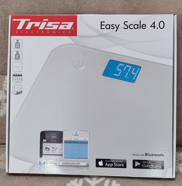 Trisa Personenwaage Easy Scal 4.0 (Neu und originalverpackt) in ...