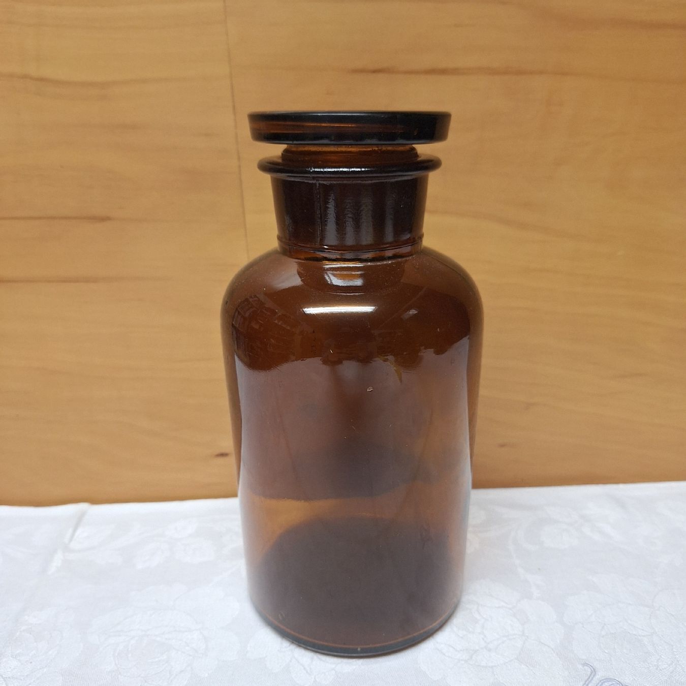 Laborzubehör: Versand möglich! Braune, grosse Apothekerflasche W1250 – Gebraucht aus Winterthur von Goldpipau