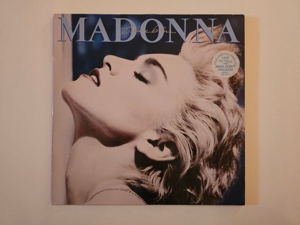 Madonna True Blue Vinyl LP Platte 1986 gut erhalten (Gebraucht) in