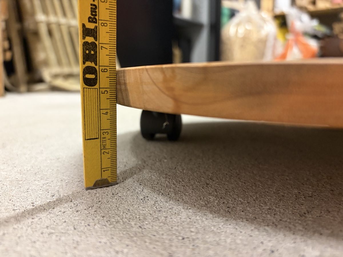 Altro: Pflanzenroller Holz rund mit Rollen – Usato da Wettingen venduto da BAG4478 2