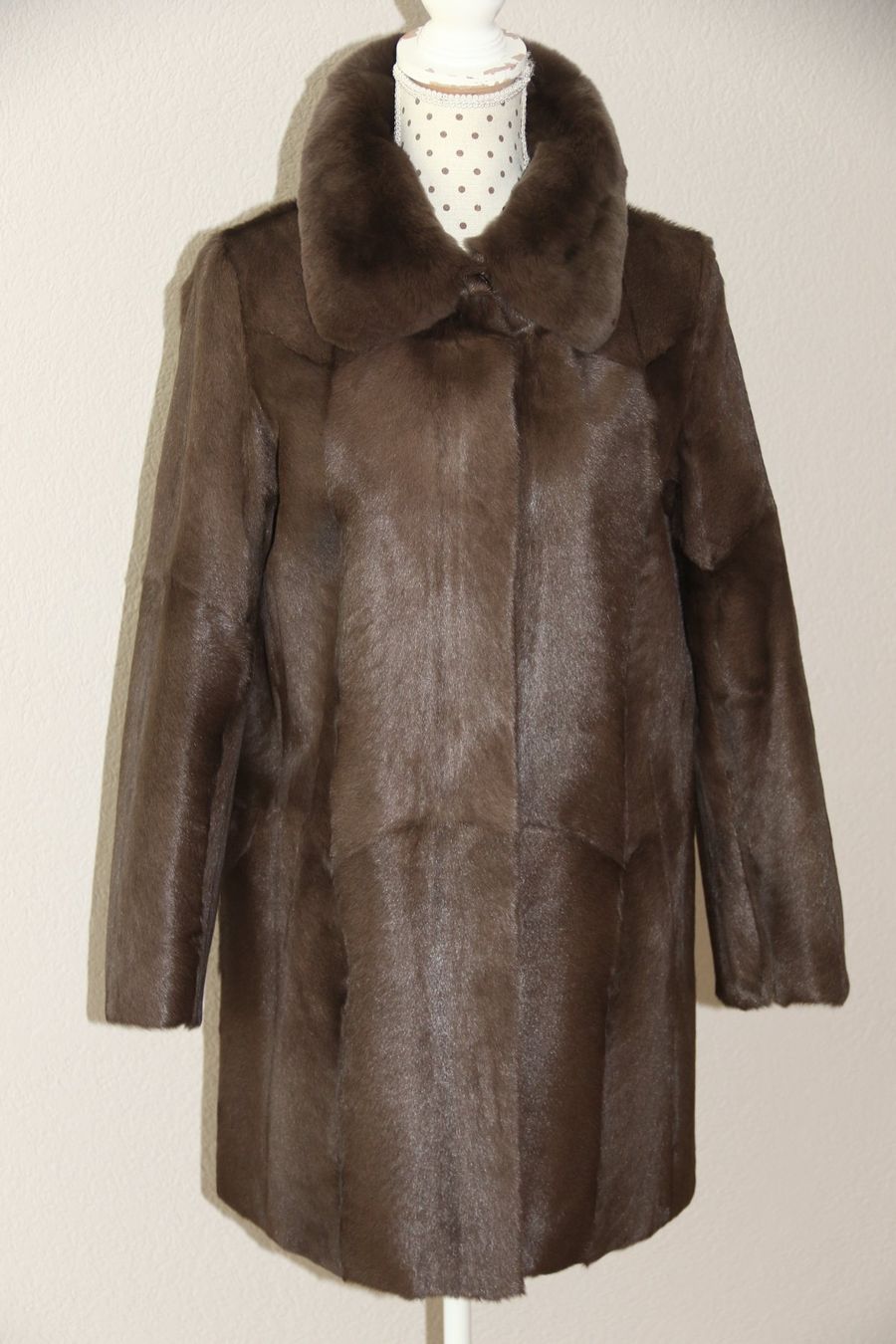 Giacche: Neue MEGA wunderschöne echte Pelzjacke  Gr.36-38 – Nuovo e nell'imballaggio originale da Oberwil-Lieli venduto da Svetlana28