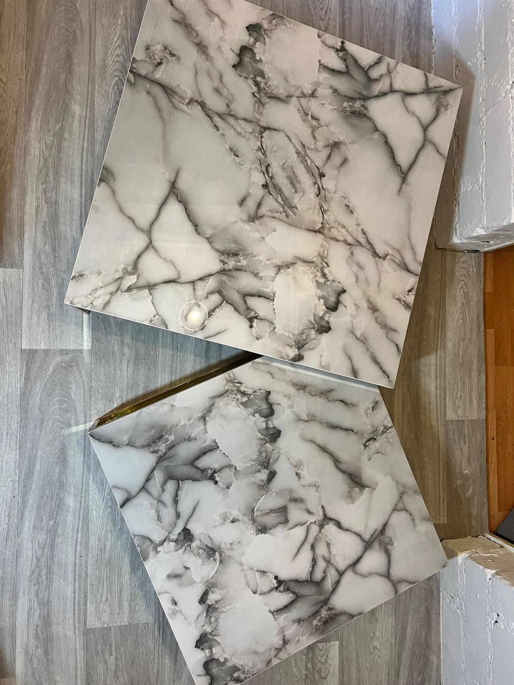 Tavoli: Marmor Beistelltisch Set 2 Stk. – Usato da Solothurn venduto da Jasminxara