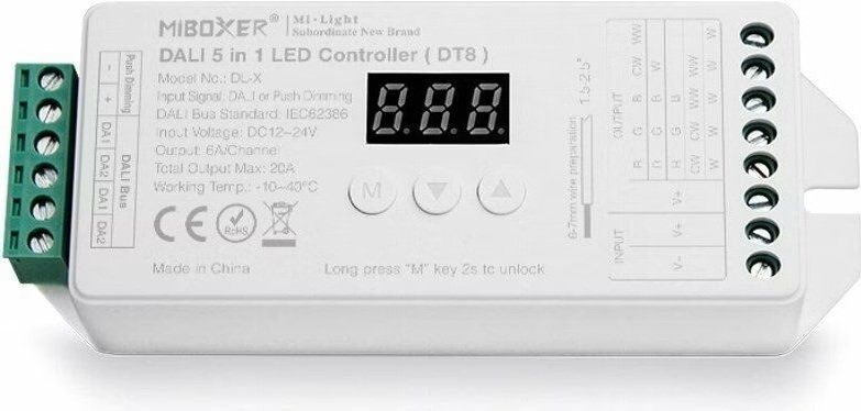 Steuerung: Milight DALI Controller 5-in-1 DT8 – Gebraucht aus Root von Tech-Nick 5