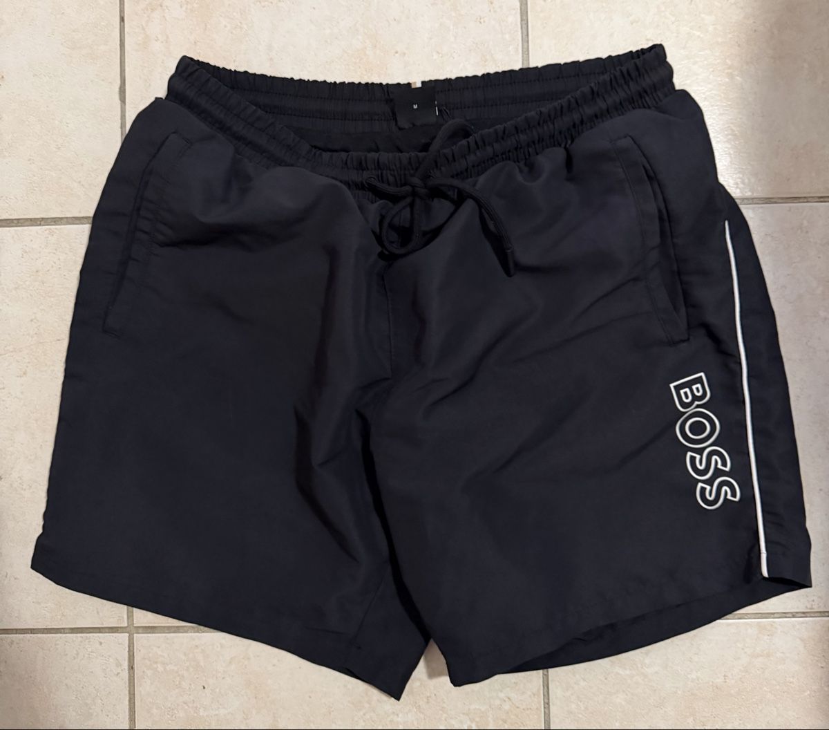Hugo Boss Costumi da bagno: Hugo Boss Badehose schwarz Grösse L – Nuovo (secondo la descrizione) da Zug venduto da pav_q5f7