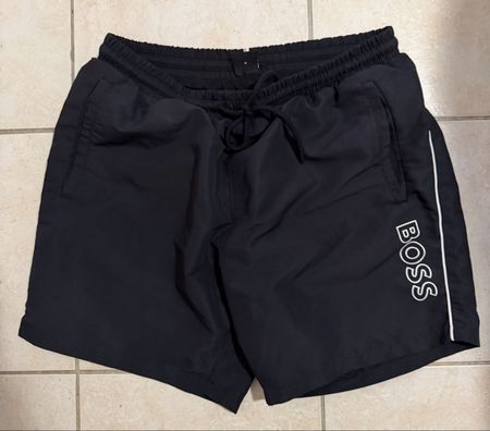 Hugo Boss Badehose schwarz Grösse L