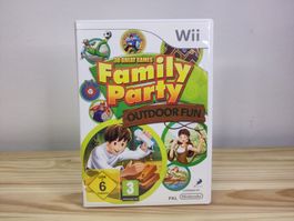 Family Party Outdoor Fun 30 Games Nintendo Wii PAL CIB