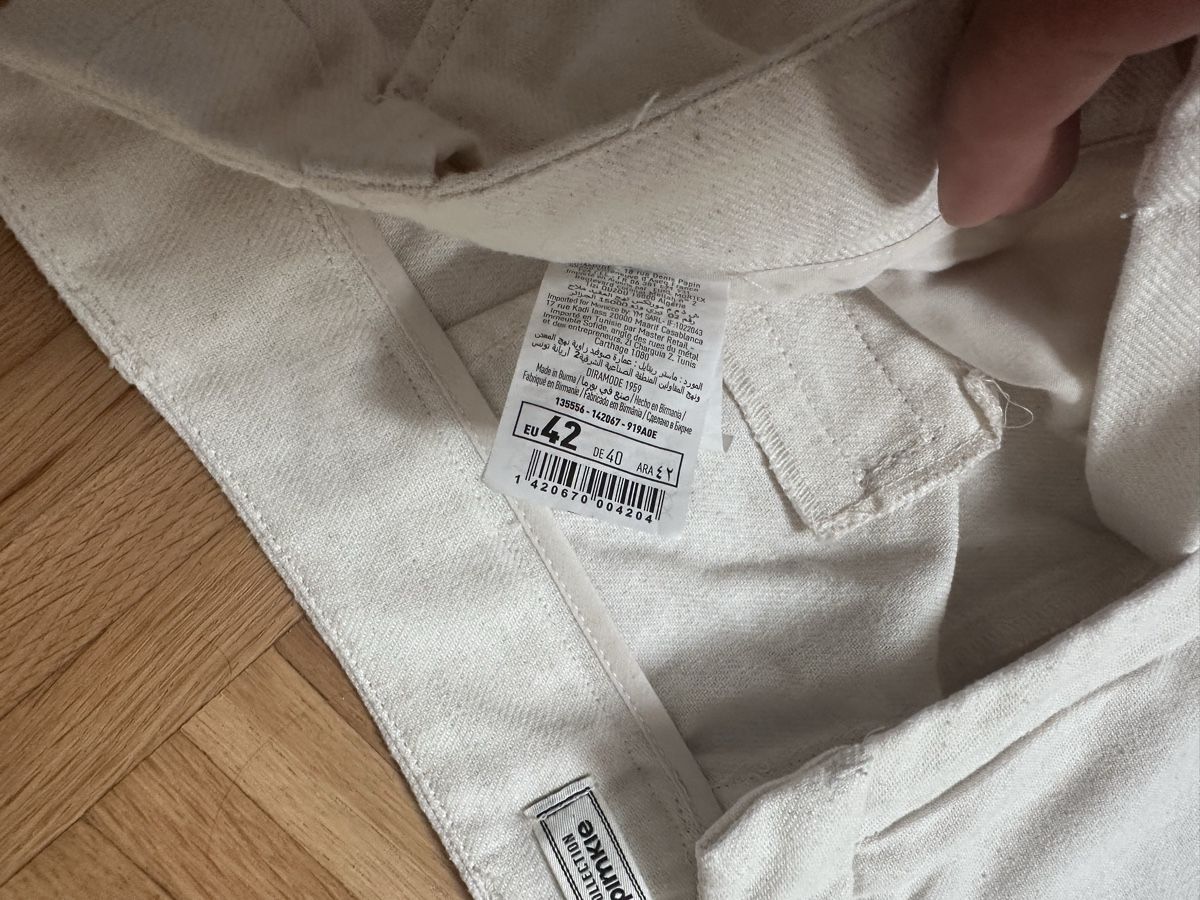 Completi & Tailleur: Anzug mit Weste weiss Nr.42 – Usato da Mels venduto da ricoshop 5