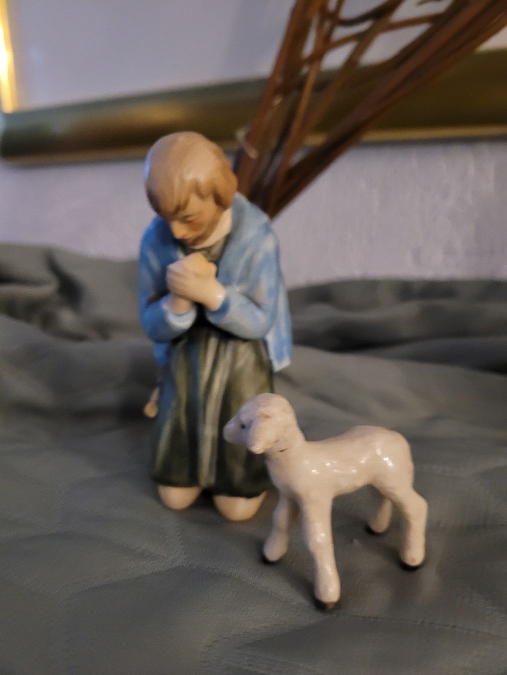 Statuette: Weihnachtskrippe mit Goebel Figuren Rarität – Usato da Cham venduto da chirlu62 7