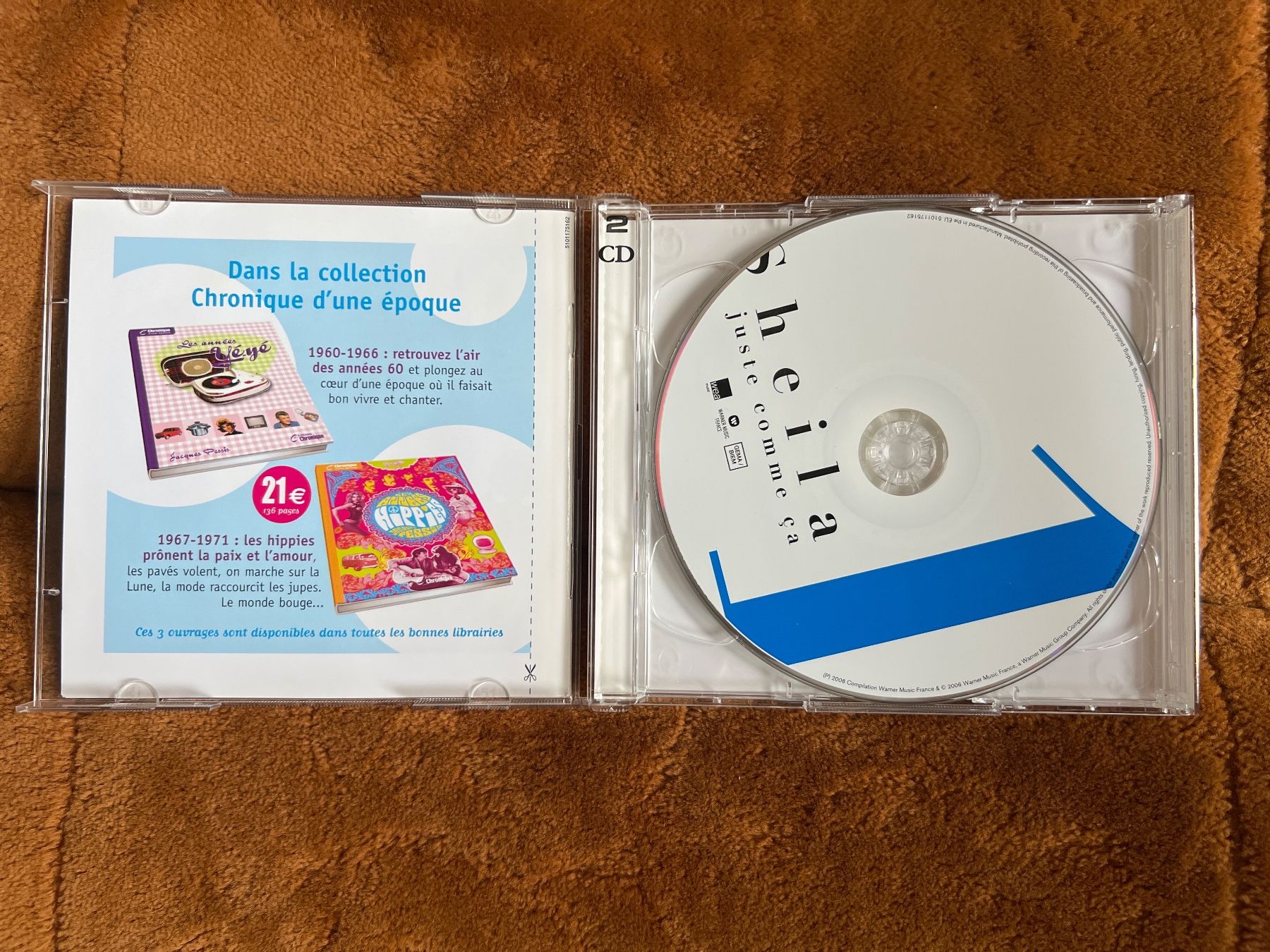 CD: 2Cd Sheila, juste comme ça 45 titres – Usato da Bouveret venduto da Feelgoodtrading 2