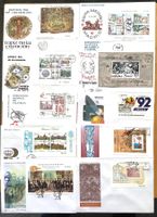 1980 - 1995 / Spanien 12 FDC Mit Blocks