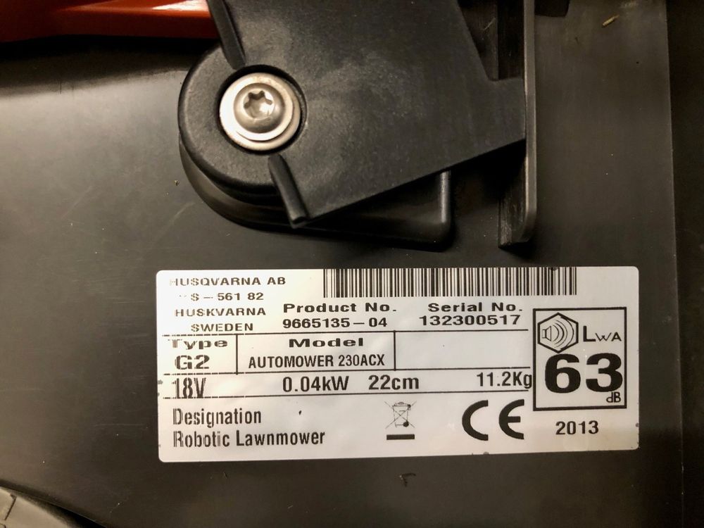 Piezas De Repuesto Husqvarna Automower® 220 AC Año 2008
