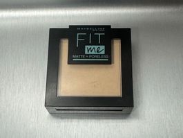 Maybelline Fit Me Matte + Poreless Puder – leicht gebraucht