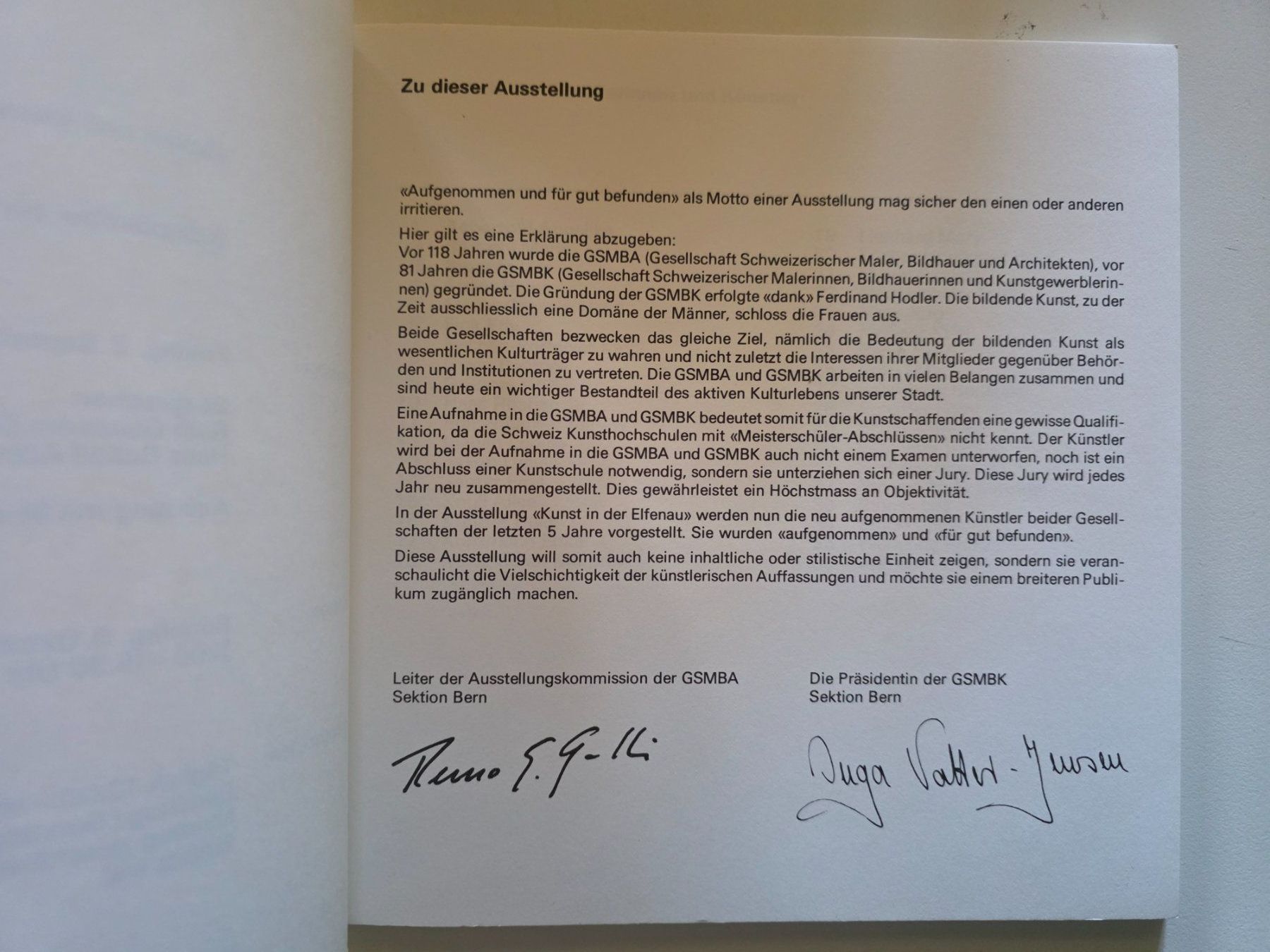 Libri: Katalog Kunst in der Elfenau - Bern 1983 – Usato da Walterswil BE venduto da Lonitti 5