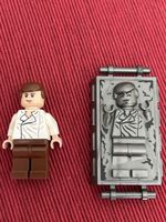 Lego Star Wars Han Solo Minifiguren & eingehüllt in Carbonit