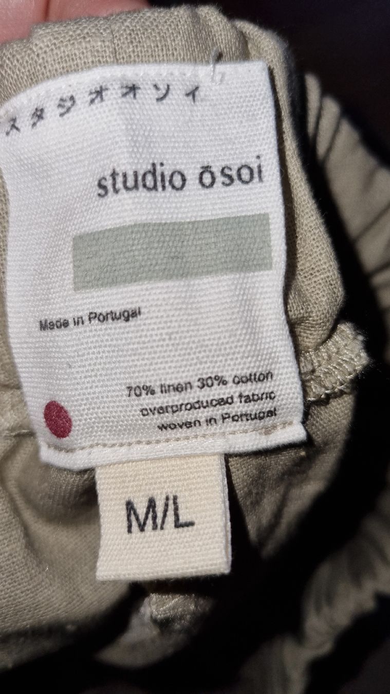 Kleiderpakete: Studio OSOI 2-Teiler Wickeloptik, Helles Olivebeige, Gr. M/L – Neu (gemäss Beschreibung) aus Zürich von fbmu 5