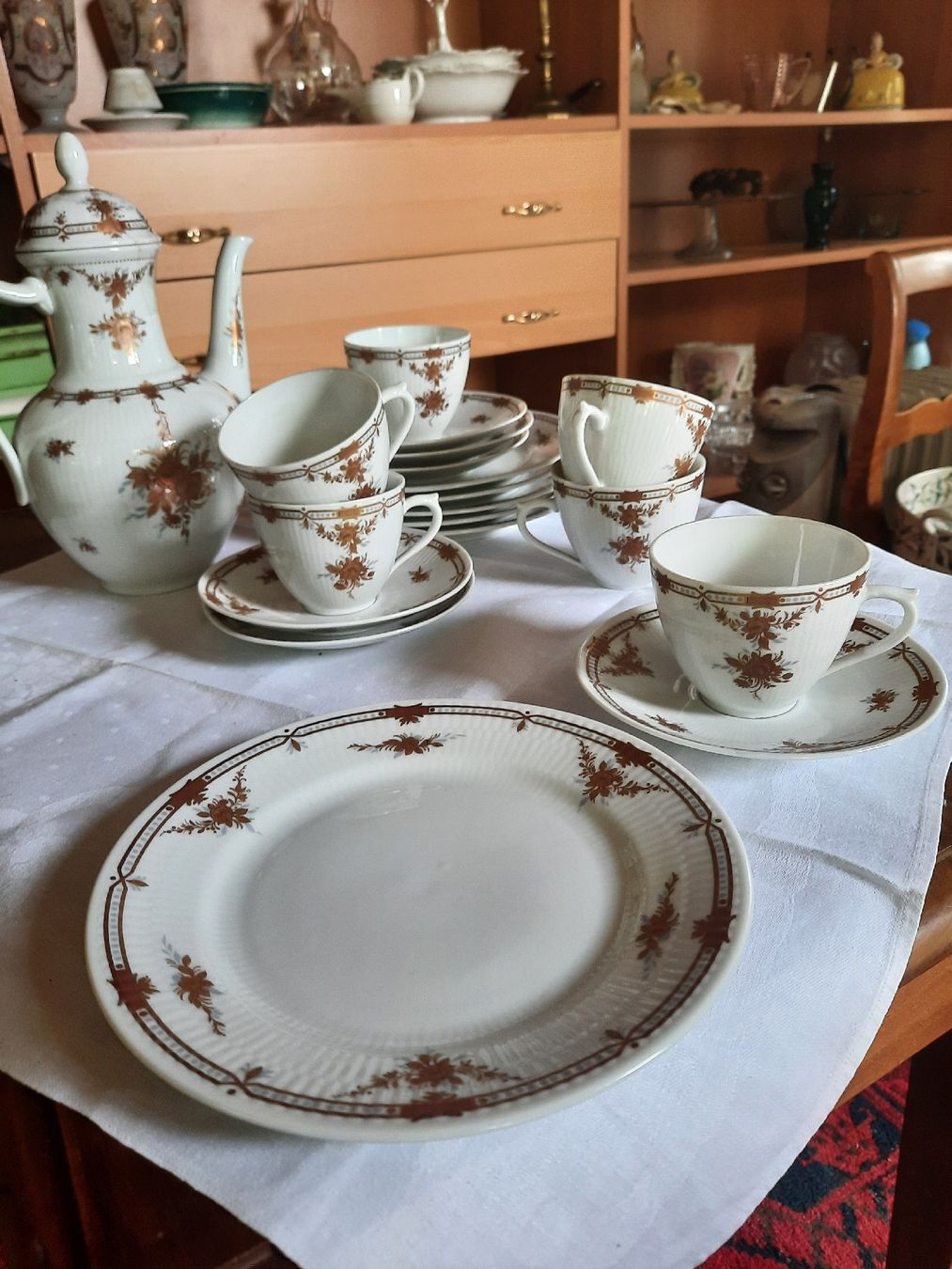 Geschirrsets: romantischer ,KAFFEESERVICE – Gebraucht aus Busswil BE von balu37