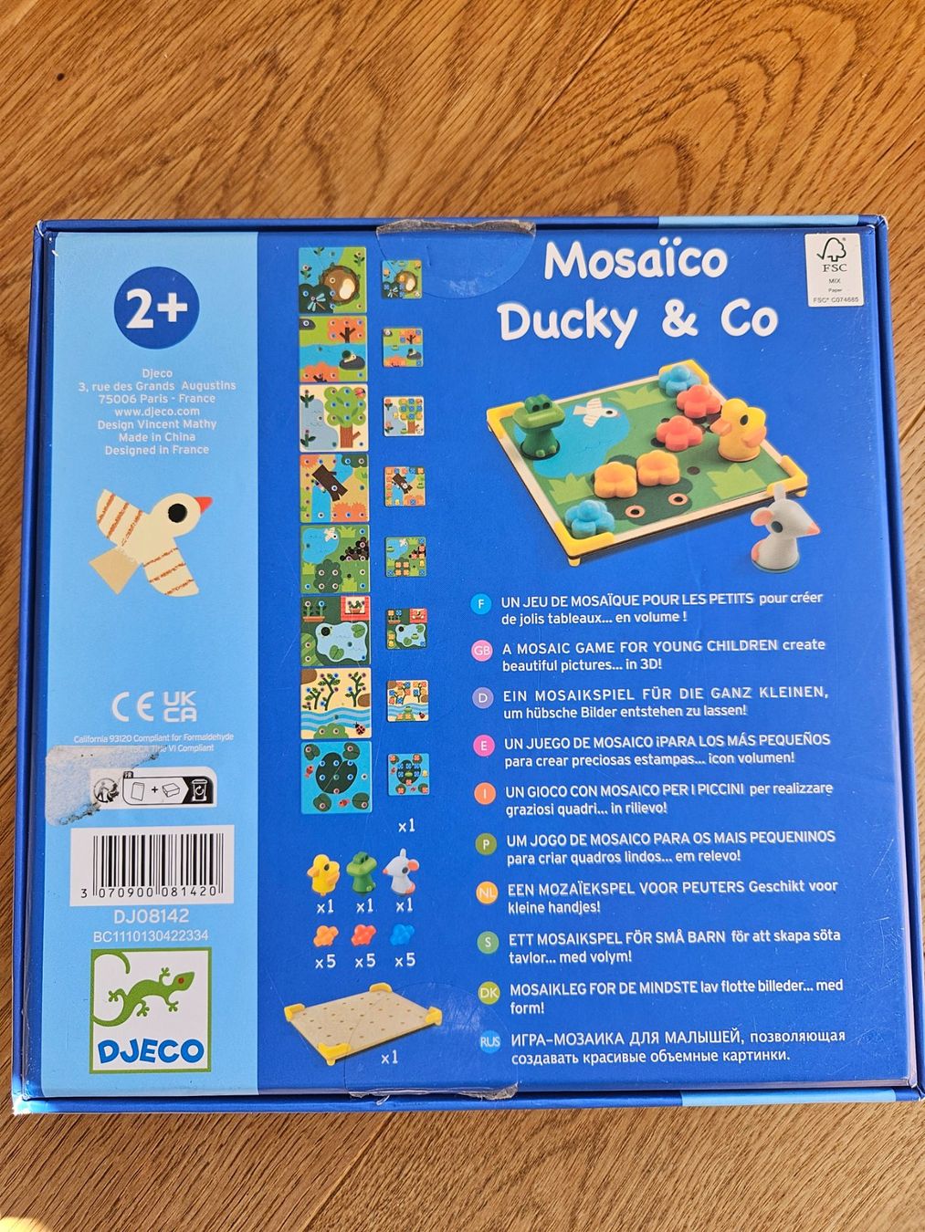Djeco Giocattoli: Djeco Steckspiel ab 2 – Usato da Winterthur venduto da dobeh 1