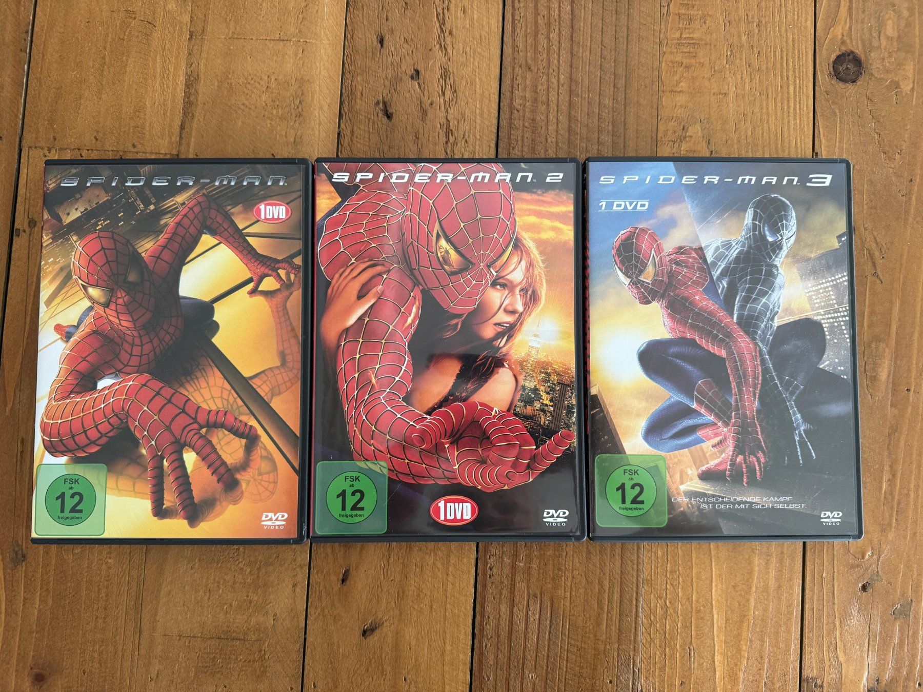 Tous les DVDs: DVD: Spiderman 1 bis 3 – D'occasion à Belp par Smiley90 2