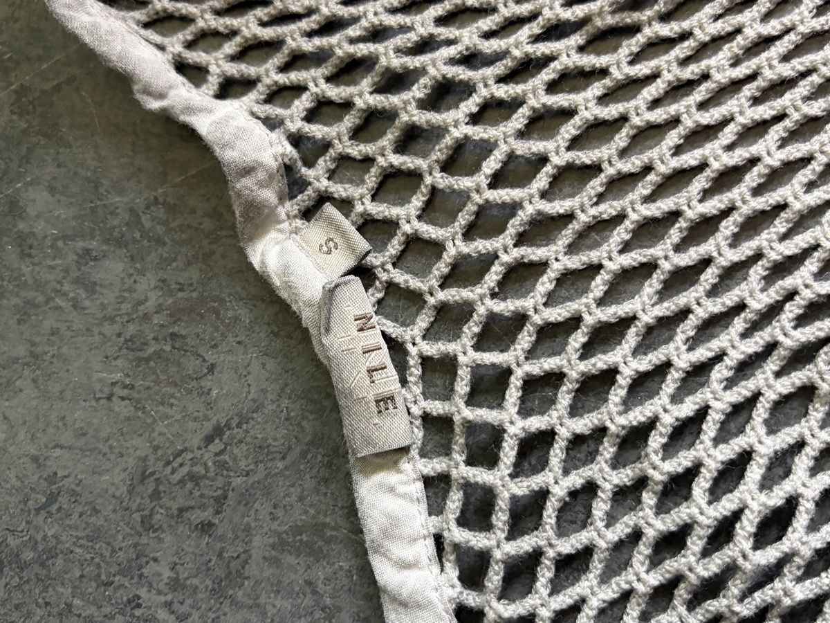 Nile Vestiti: Neil Strickkleid / Netzoberteil, S, 100% Baumwo – Nuovo (secondo la descrizione) da Zürich venduto da megastored 2